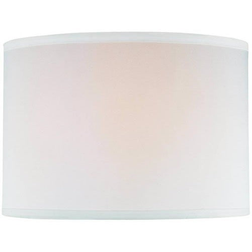 Lite Source CH1152-14OFF/WH 14-Inch Lamp Shade, Off-White