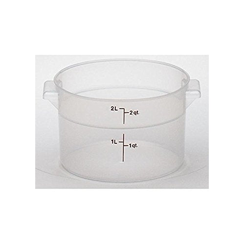 Cambro Manufacturing RFS2PP190 Translucent Rounds 2 qt (1 EACH)