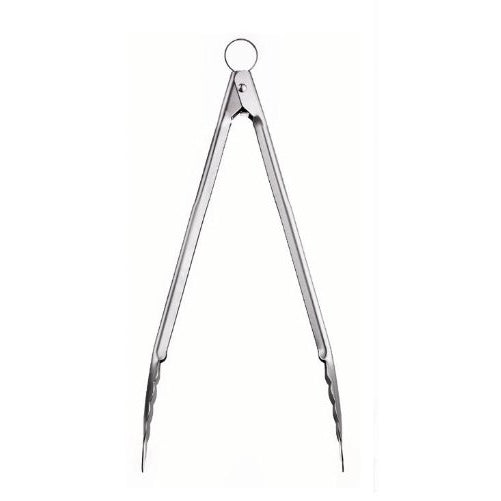 Cuisipro 12-Inch Stainless Steel Locking Tongs