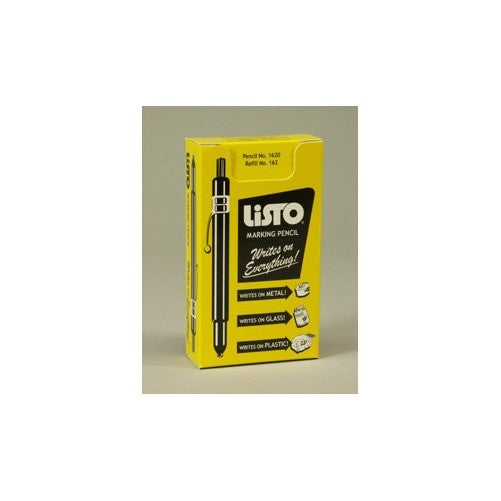 Listo 1620 Marking Pencil, Box of 12, ASSORTED COLORS