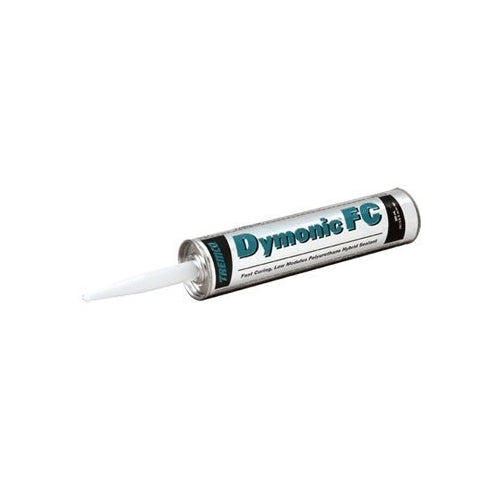 White Tremco DyMonic FC Polyurethane Sealant