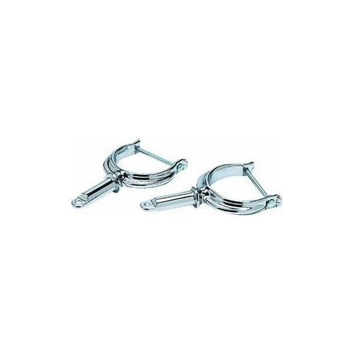 ROWLOCK HORNS Chrome Plated Zinc 1 Pair per Card