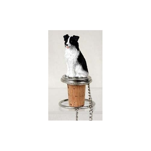 Conversation Concepts Border Collie Bottle Stopper