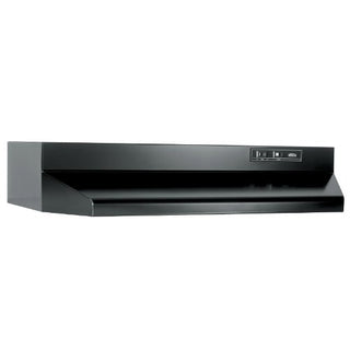 Broan 403023 30 In. Black Ducted Range Hood
