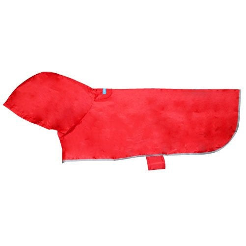 RC Pet Products Packable Dog Rain Poncho Crimson - XXX Large