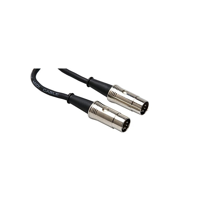 Hosa MID-515 Serviceable 5-pin DIN to Serviceable 5-pin DIN Pro MIDI Cable, 15 feet