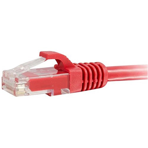 C2G/Cables to Go 27184 Cat6 Snagless Unshielded (UTP) Network Patch Cable, Red (14 Feet/4.26 Meters)