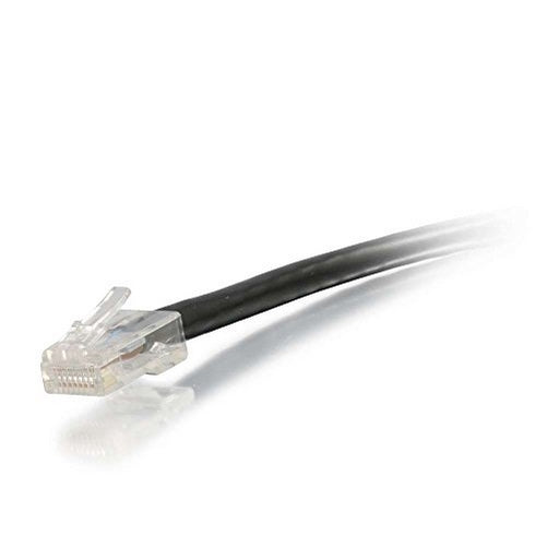 C2G/Cables to Go 04112 Cat6 Non-Booted Unshielded (UTP) Network Patch Cable, Black (7 Feet/2.13 Meters)