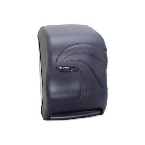 San Jamar T1390TBK Electronic Touchless Roll Towel Dispenser, 11 3/4 x 9 x 15 1/2, Black