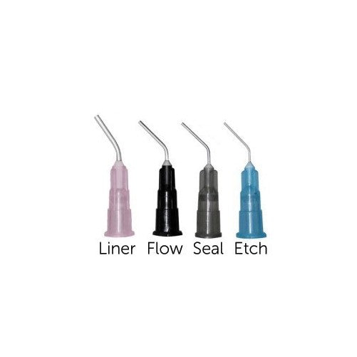 House Brand CO160 Pre-Bent Applicator Tips 18g Pink 100/Pk