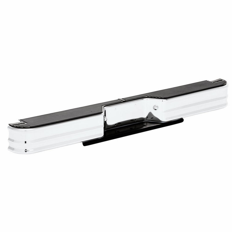 Fey 71001 SureStep Universal Chrome Replacement Rear Bumper (Requires vehicle specific mounting kit sold separately)