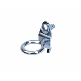 Triton Products 74120 DuraHook 1-3/8-Inch Single Ring 3/4-Inch I.D. Zinc Plated Steel Tool Holder for DuraBoard or 1/8 Inch and 1/4 Inch Pegboard, 10-Pack