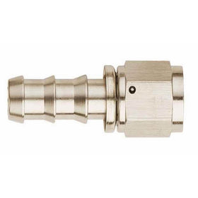 Aeroquip FCE1513 Socketless Aluminum Fitting, Straight, Nickel-Plated, -08 Hose Size, S.A.E. 37 Degree