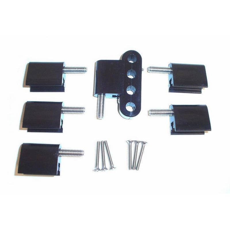 Taylor Cable 42705 Black Vertical Mounting Bracket for Clamp Style Wire Separators