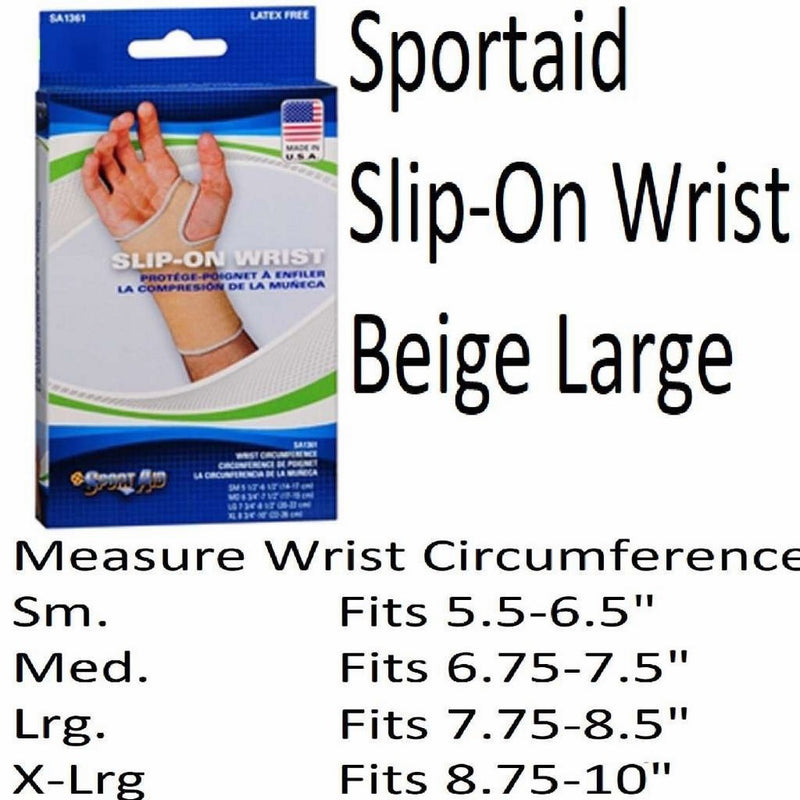 Scott Specialties (v) Wrist Support Large Slip-On 7-3/4 -8 1/2 Sportaid