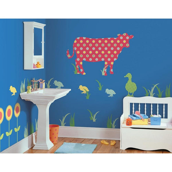 Brewster WPZ93886 Wall Pops Dakota the Cow from ZooWallogy