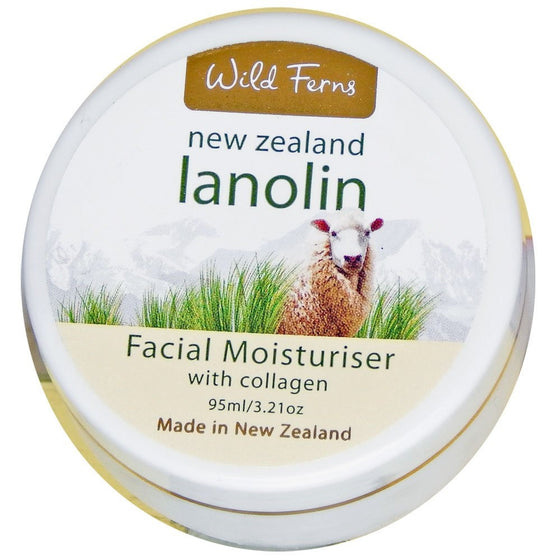 Wild Ferns Lanolin and Collagen Facial Moisturizer