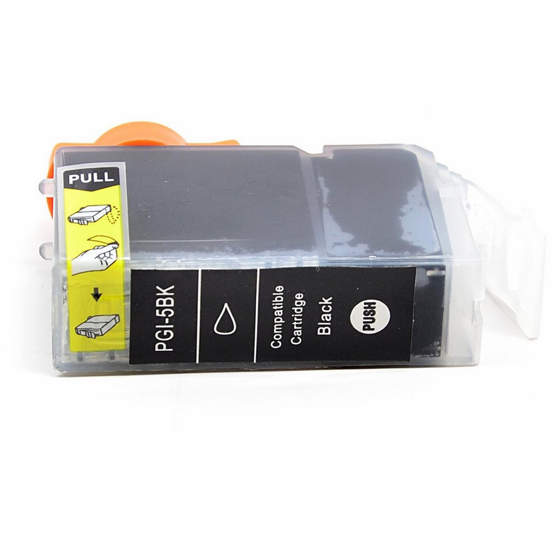 2 Pack. Compatible Cartridges for Canon PGI-5 Black. Includes Cartridges for 2ea PGI-5 BK.