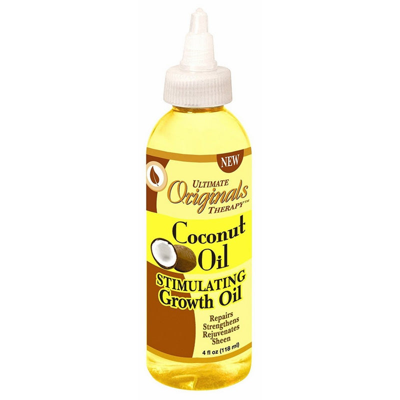 Africa's Best Ultimate Organic Coconut Oil Stimulating Growth Oil, 4 Ounce