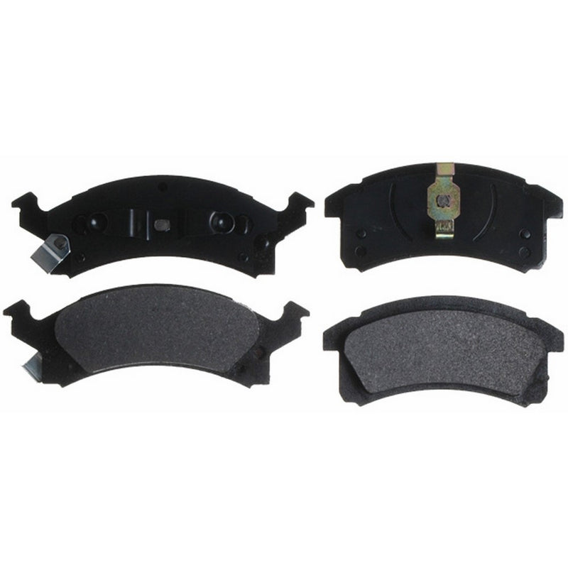 ACDelco 14D506M Advantage Semi-Metallic Front Disc Brake Pad Set with Wear Sensor