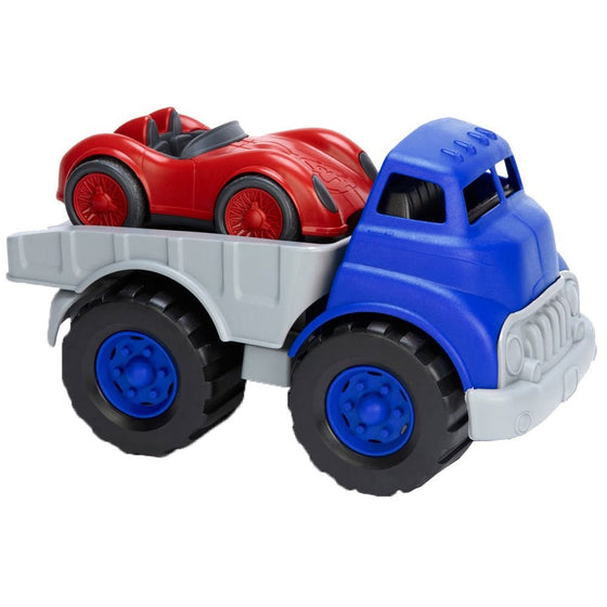 Green Toys Flat Bed Truck & Race Car