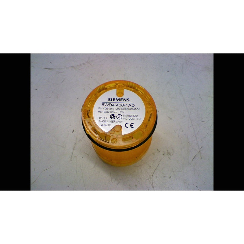 Siemens 8WD44 00-1AD Sirius Signal Column, Thermoplastic Enclosure, IP65 Protection, 70mm Diameter, Steady Light Element,