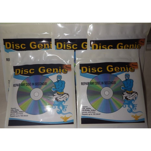 Cd DVD Games Scratch Repair Kit By Disc Genie