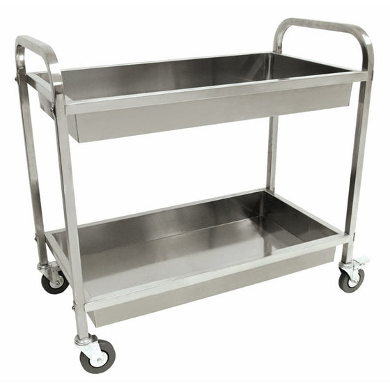 Bayou Classic 4873 Stainless Steel Serving Cart