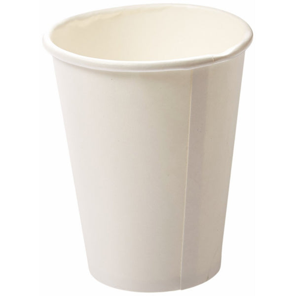 Genuine Joe GJO19047PK Polyurethane-Lined Single-Wall Disposable Hot Cup, 12-Ounce Capacity, White (Pack of 50)