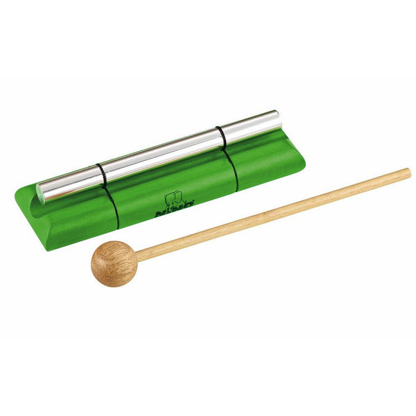 Nino Percussion NINO579M-GR Medium Handheld Energy Chime, Green