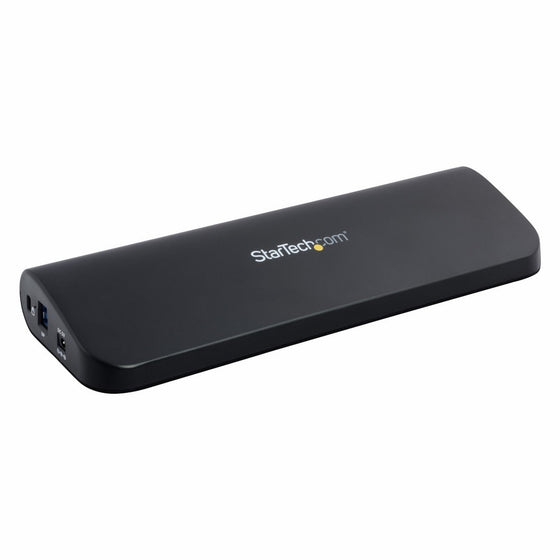 StarTech.com USB 3.0 Docking Station, Compatible with Windows/macOS, Supports Dual Displays, HDMI/DVI/VGA (USB3SDOCKHDV) by StarTech.com