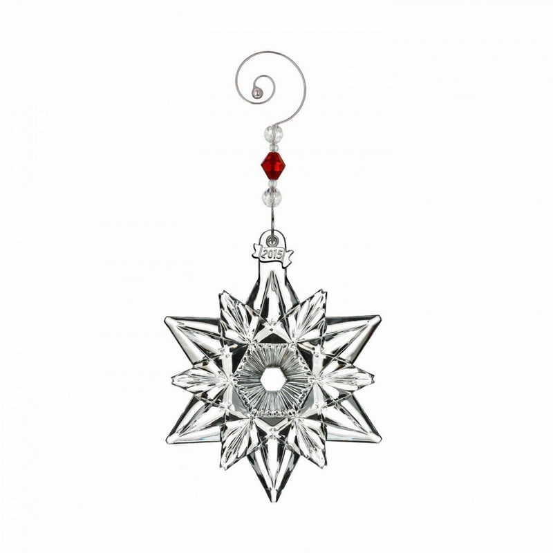 2015 Waterford Annual Snow Crystal Pierced Snowflake Christmas Ornament