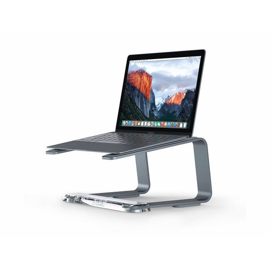 Griffin Elevator Desktop Stand for Laptops, Space Grey - Elegant desktop stand for laptops