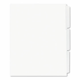 Avery Print & Apply Unpunched Dividers, Index Maker Easy Apply Strip, 3 Printable Tabs, 25 Divider Sets (11442)