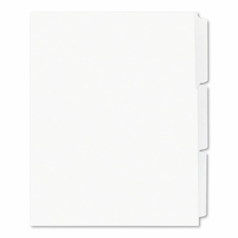 Avery Print & Apply Unpunched Dividers, Index Maker Easy Apply Strip, 3 Printable Tabs, 25 Divider Sets (11442)