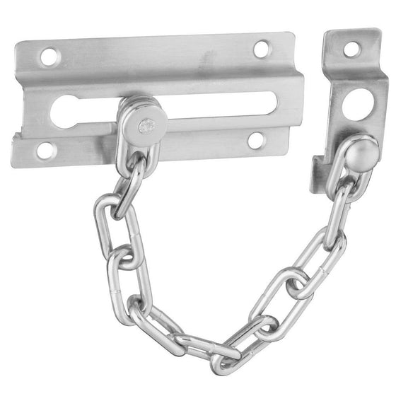 National Hardware N274-407 V807 Door Chain in Satin Chrome