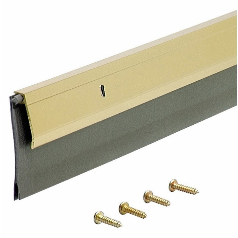 M-D Building Products 5744 Heavy Duty Door Sweep EXV, 36 Inches, Brite Gold