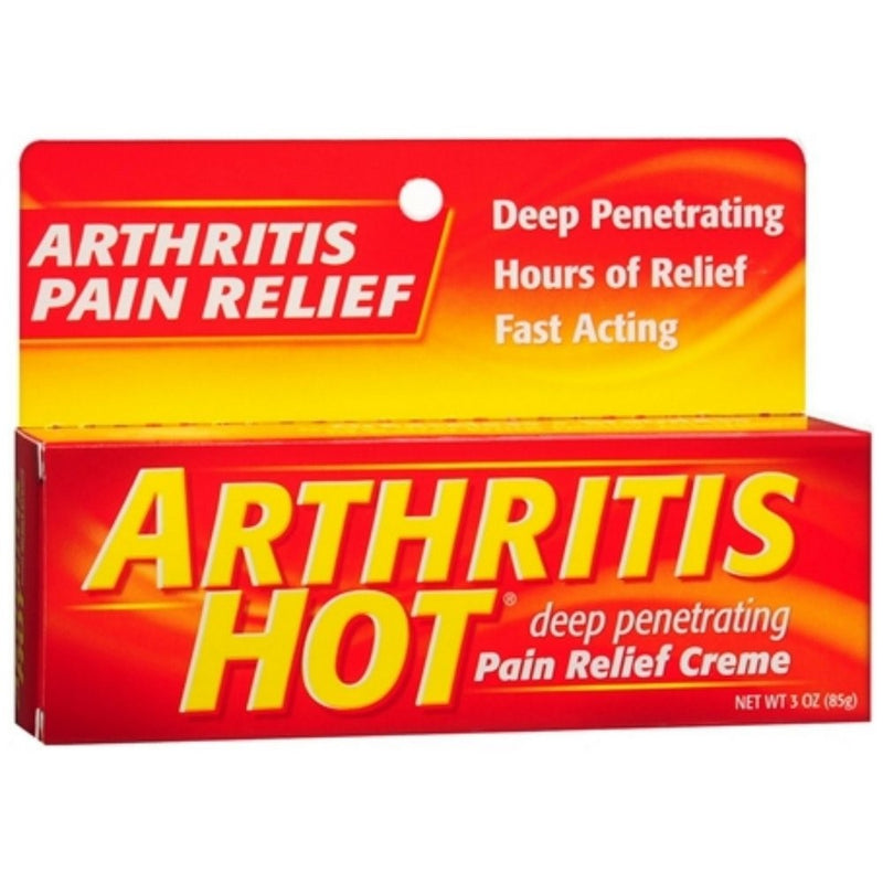 Arthritis Hot Pain Relief Creme-3, oz.