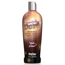 ProTan Pro Tan Beautifully Dark Bronzer Indoor Tanning Salon Bronzing Tan Lotion 8.5 fl oz 250mL e 8.5 Oz