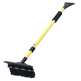 Subzero 2610XM 52" Super Extender Snow Broom with Integrated Squeegee Head and Ice Scraper (Colors may vary)