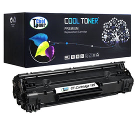 Cool Toner 1 Pack Compatible Canon 126 3483B001 Black Toner Cartridge Page Yield 2,100 Pages For Canon LBP6200D LBP6200dw