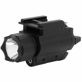 NcSTAR Tactical Red Laser Sight and 3W 120 Lumens Led Flashlight with Weaver Quick Release (AQPFLS)