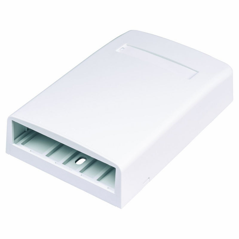 Panduit CBX4WH-AY 4-Port Surface Mounting Box for LD3/LDPH3/LD5/LDPH5, White