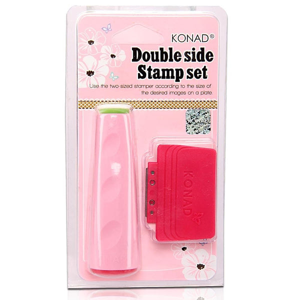 Konad Nail Art Double Ended Stamper And Scraper