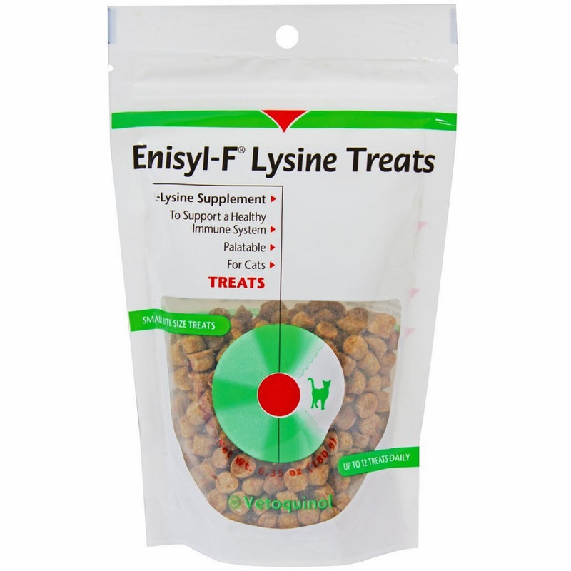 Vetoquinol Enisyl-F Lysine Treats 6.35 oz Re-Closable Pouch (180gm)