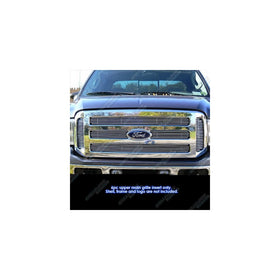 APS Fits 05-07 Ford F250/F350 Super Duty/Excursion Main Upper Billet Grille #F65799A