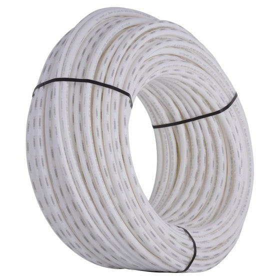 SharkBite PEX Pipe Tubing 3/4 Inch, White, Flexible Water Tube, Potable Water, U870W500, 500 Foot Coil