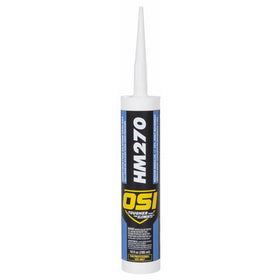 OSI HM270 White Silicone Construction Sealant 10-Fluid Ounce Cartridge (1493960)
