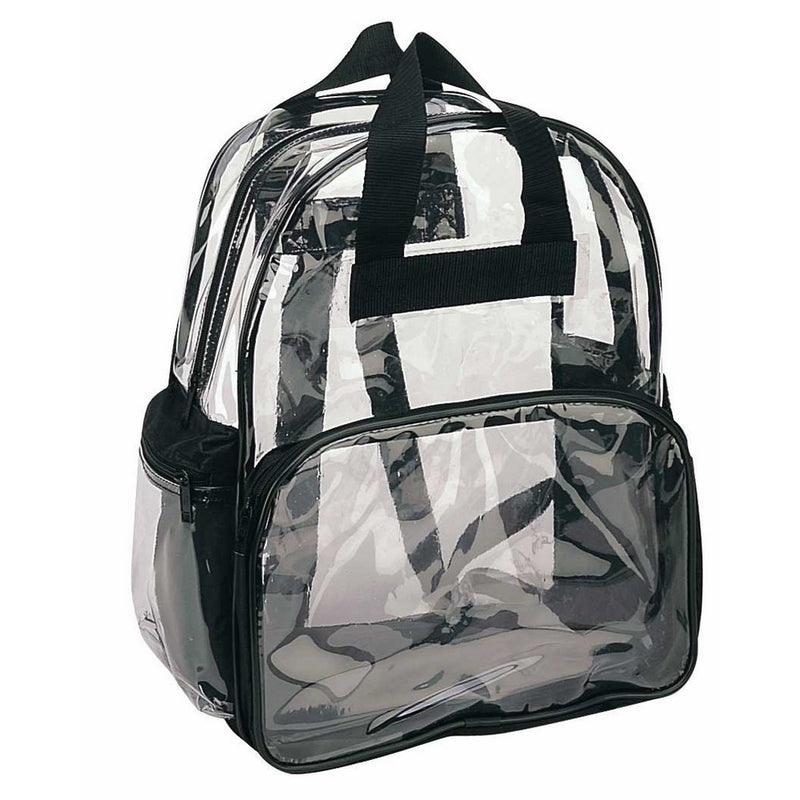 Clear Backpack with Smooth Plastic Completely Transparent