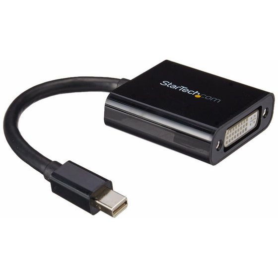 Mini DisplayPort to DVI Adapter - 1920x1200-1080p - Dongle - Monitor Adapter - Mini DisplayPort Adapter - Mini DP to DVI (MDP2DVI3)